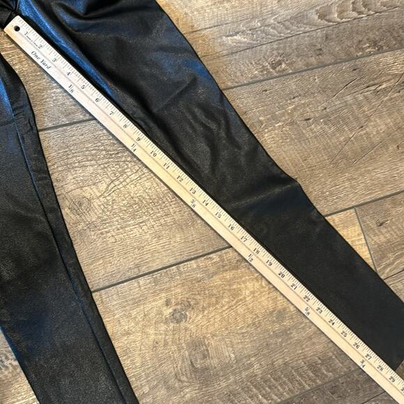NWT LBLC The Label Women's Ashley Vegan Leather Legging Black Size XS - Picture 5 of 10